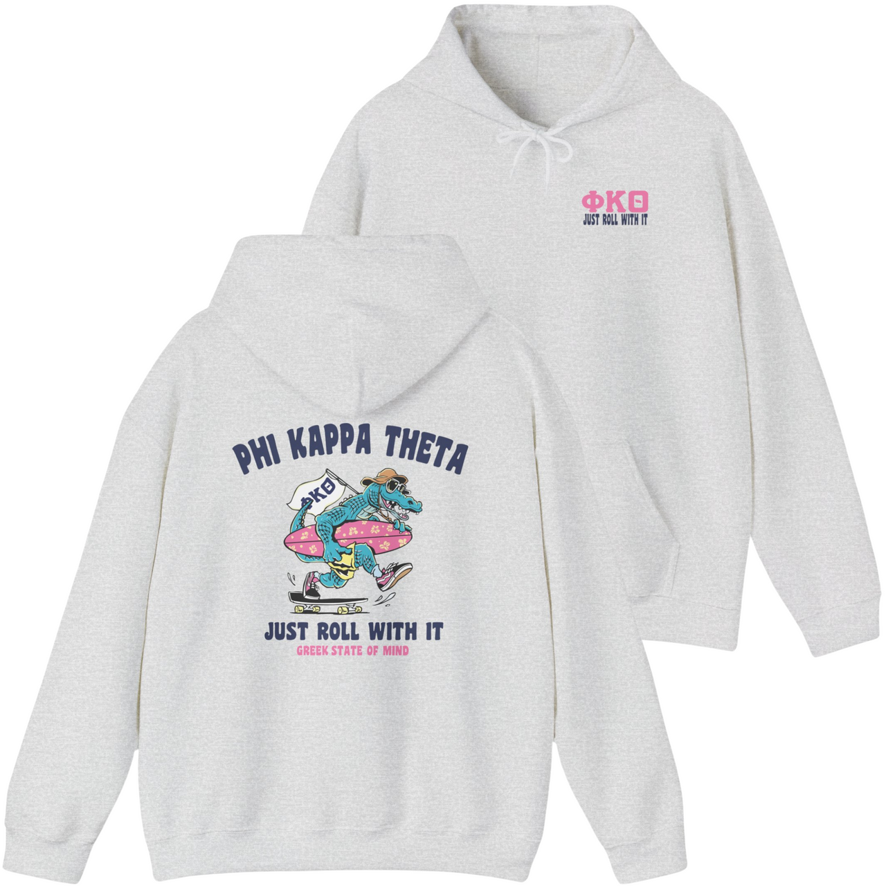 Phi Kappa Theta Graphic Hoodie | Alligator Skater