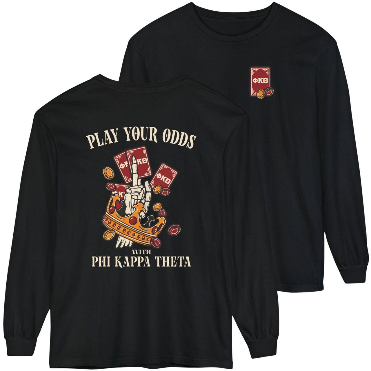 Phi Kappa Theta Graphic Long Sleeve | Play Your Odds