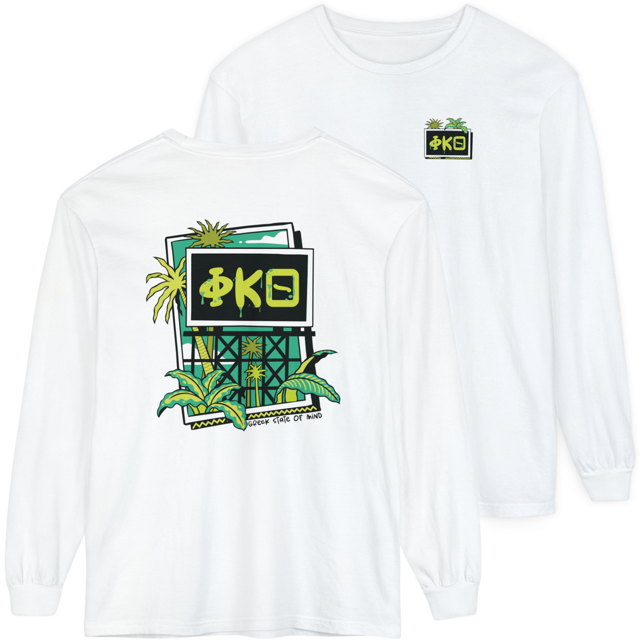 Phi Kappa Theta Graphic Long Sleeve | Tropical Billboard