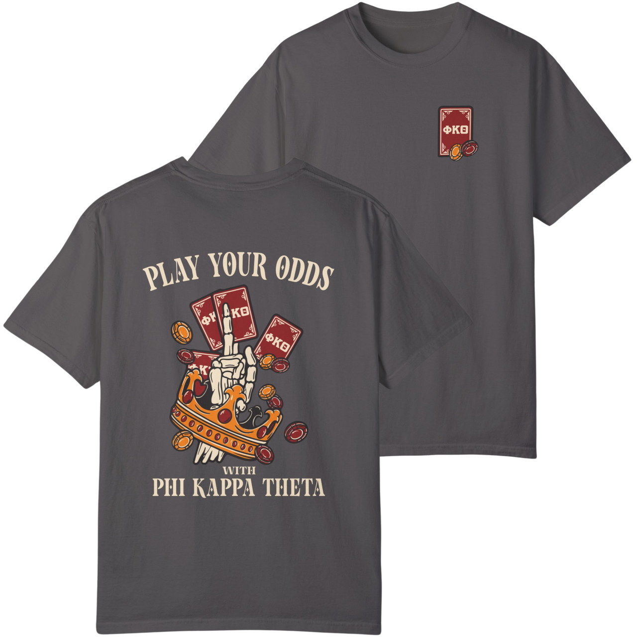 Phi Kappa Theta Graphic T-Shirt | Play Your Odds