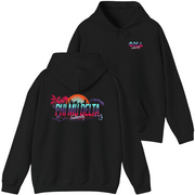 black Phi Mu Delta Graphic Hoodie | Jump Street