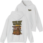 grey Phi Mu Delta Graphic Hoodie | Tiki Time