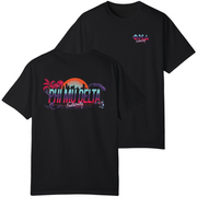 black Phi Mu Delta Graphic T-Shirt | Jump Street