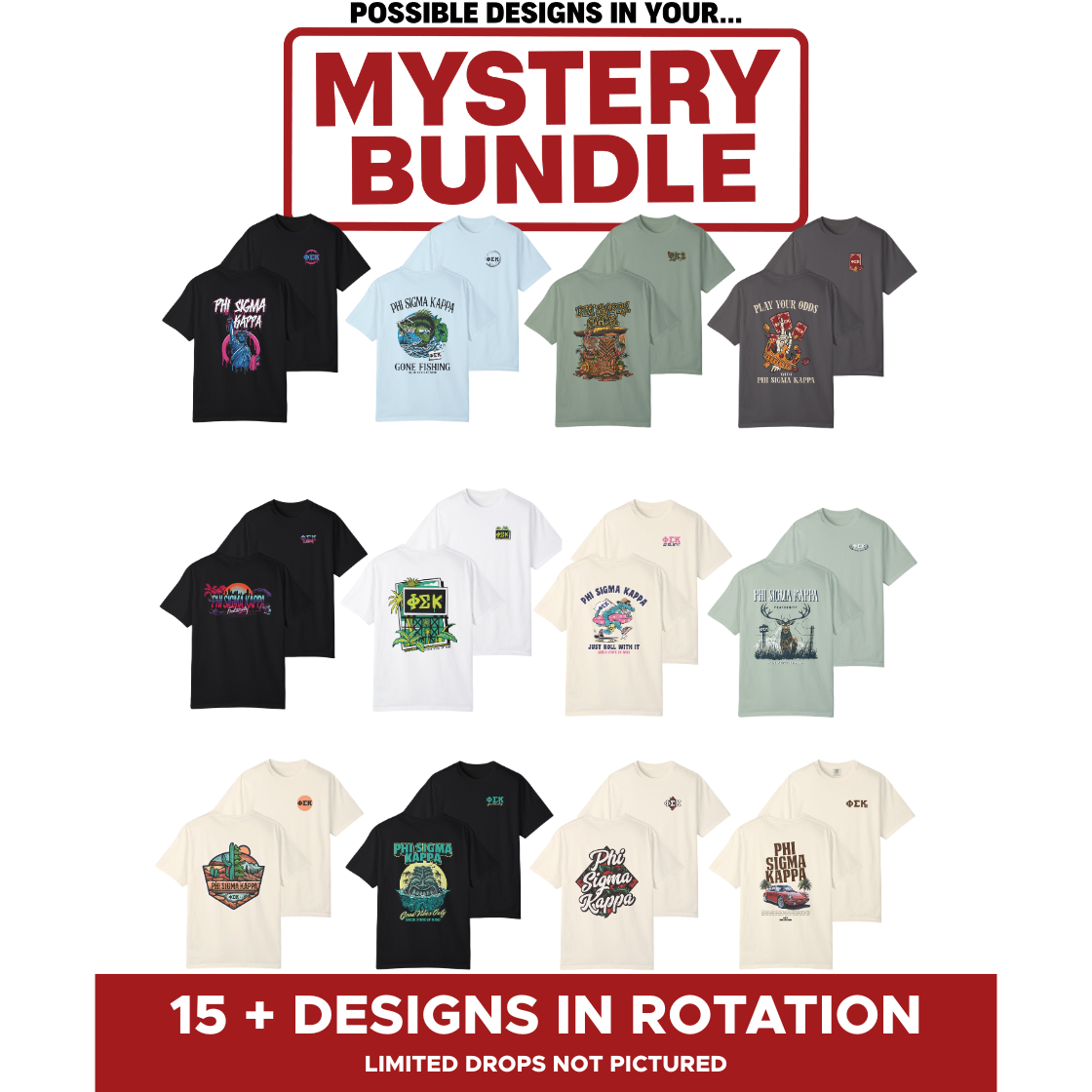 Phi Sigma Kappa Mystery Bundle – 5 Surprise Items for $65