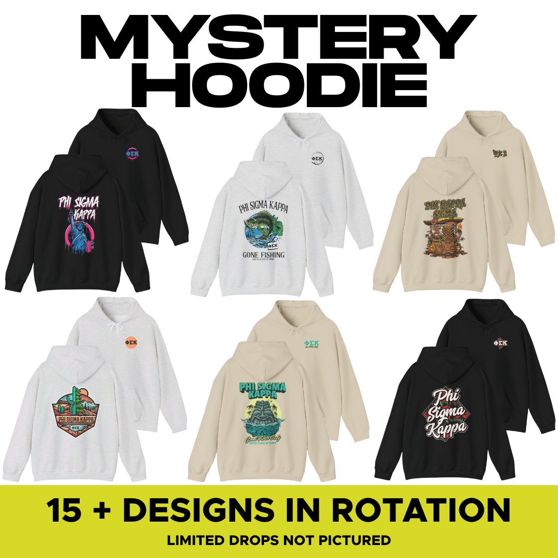 Phi Sigma Kappa Mystery Hoodie Sale