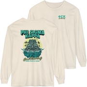 ivory Phi Sigma Kappa Graphic Long Sleeve | Good Vibes Only