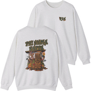 grey Phi Sigma Kappa Graphic Crewneck Sweatshirt