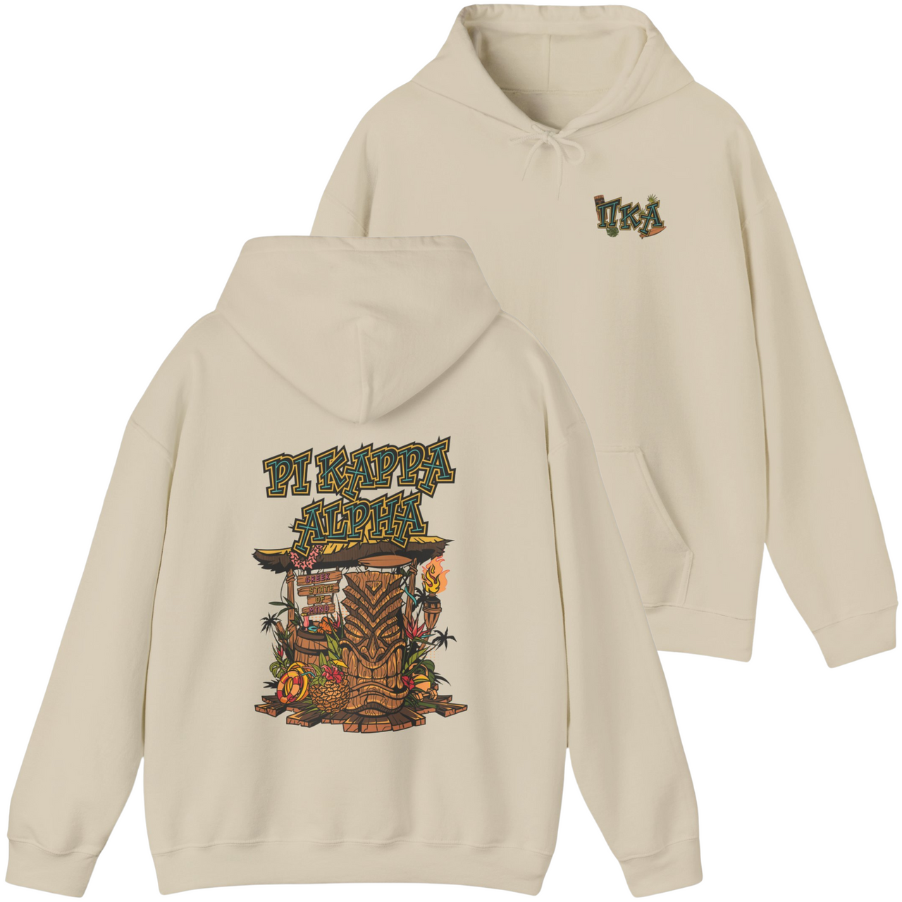 Pi Kappa Alpha Graphic Hoodie | Tiki Time