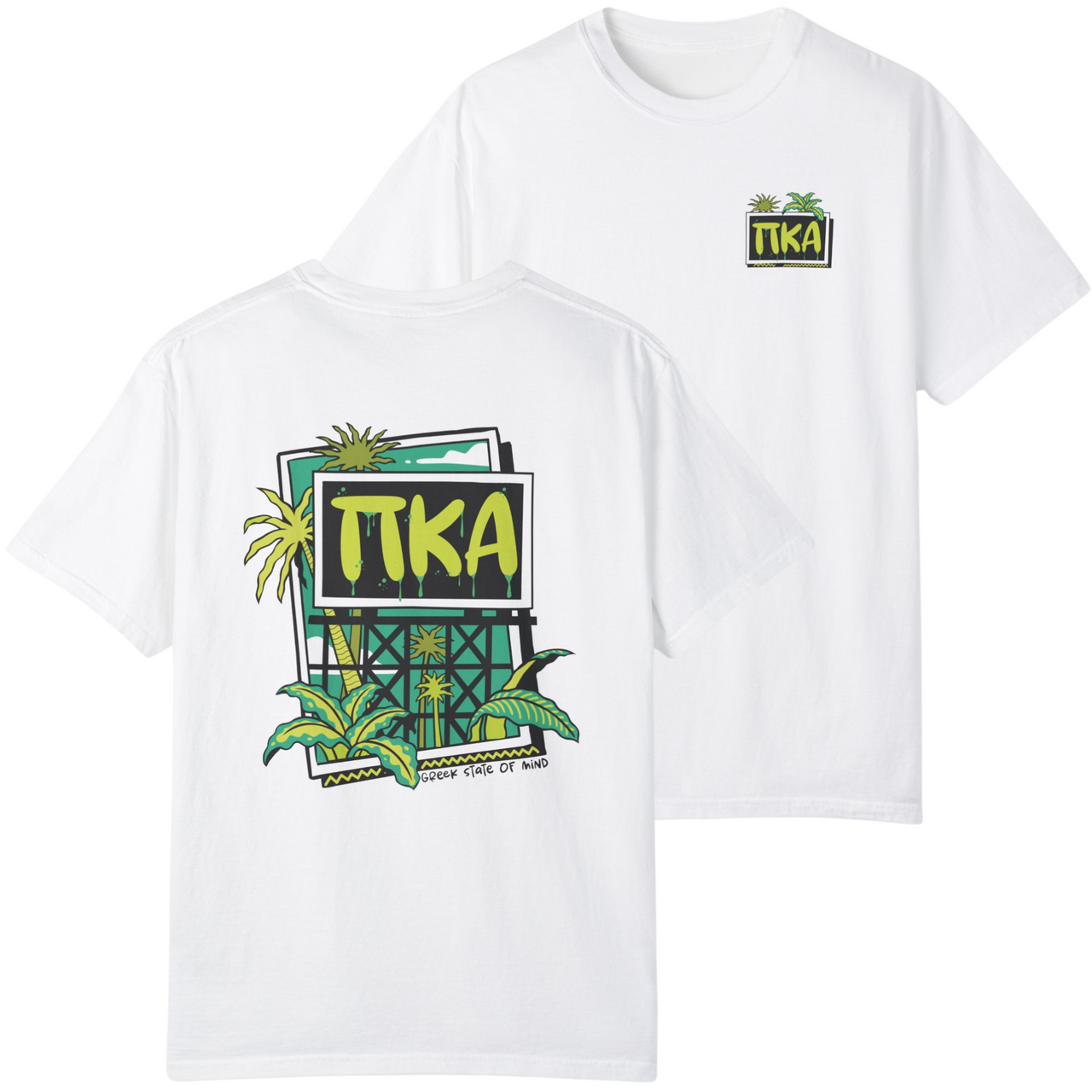 Pi Kappa Alpha Graphic T-Shirt | Tropical Billboard