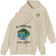 ivory Pi Lambda Phi Graphic Hoodie | Gone Fishing