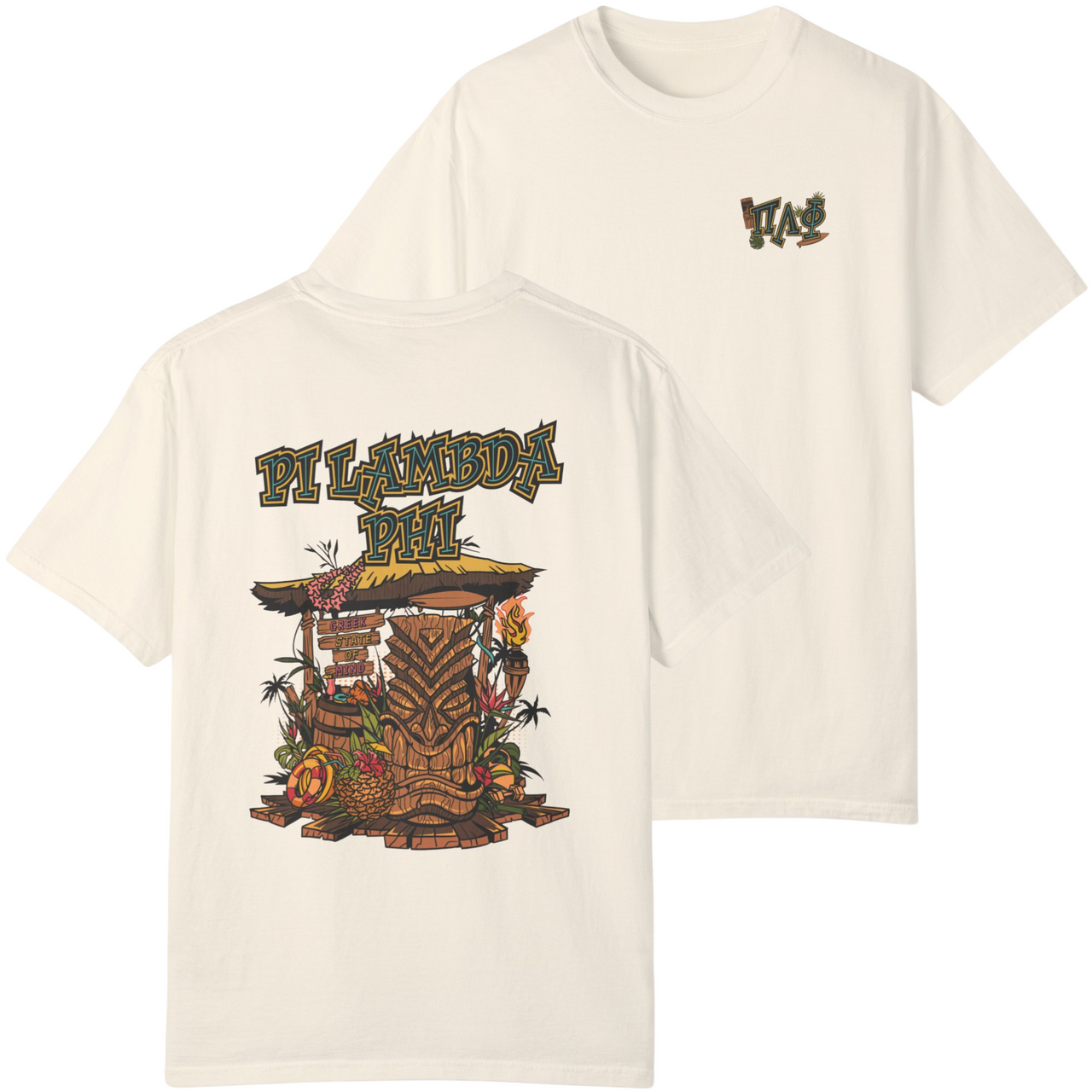 Pi Lambda Phi Graphic T-Shirt | Tiki Time