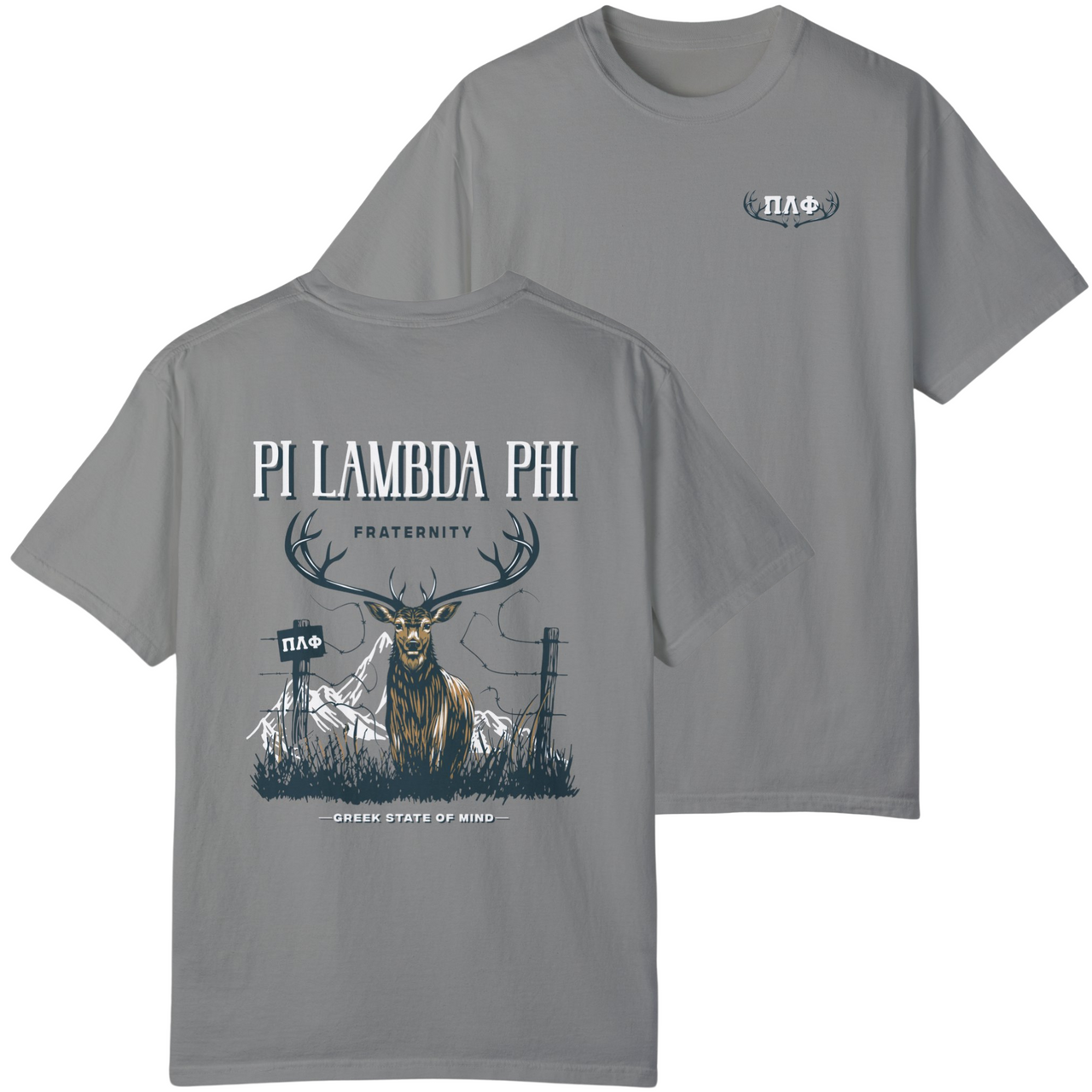 Pi Lambda Phi Graphic T-Shirt | Big Buck