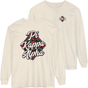 Ivory Pi Kappa Alpha Graphic Long Sleeve | Aloha