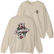 ivory Pi Lambda Phi Graphic Crewneck Sweatshirt | Aloha