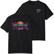 black Psi Upsilon Graphic T-Shirt | Jump Street