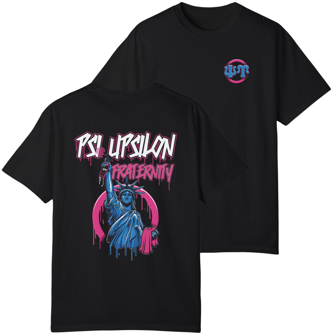 Psi Upsilon Graphic T-Shirt | Liberty Rebel