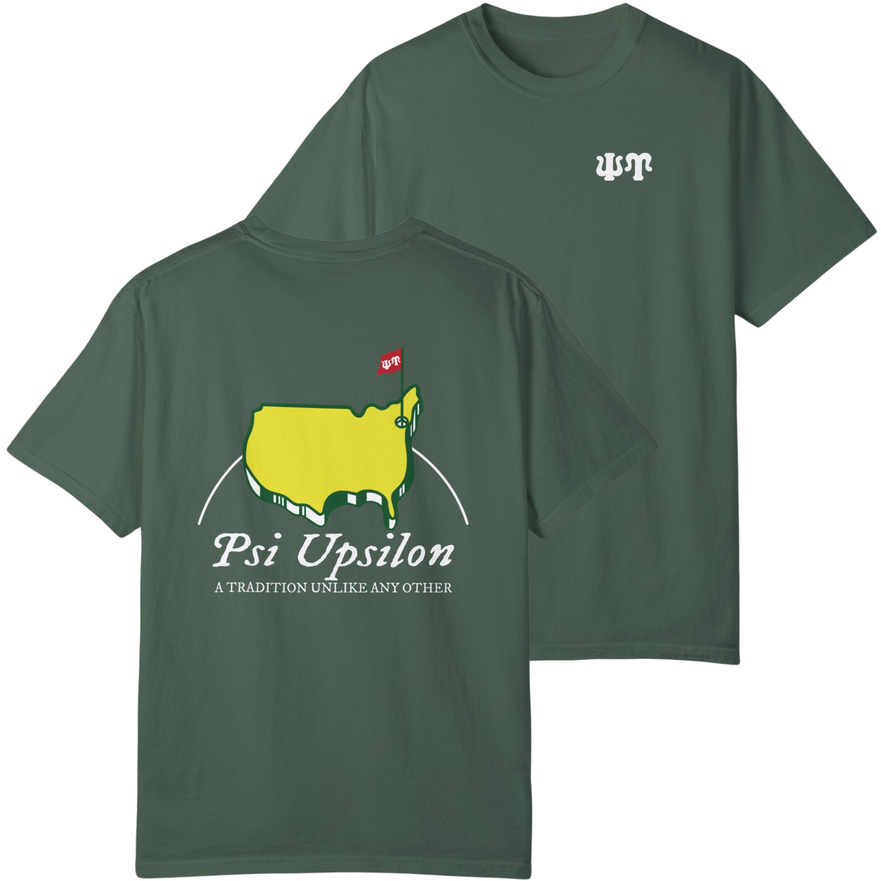 Psi Upsilon Graphic T-Shirt | The Masters