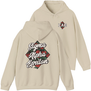 ivory Sigma Alpha Epsilon Graphic Hoodie | Aloha