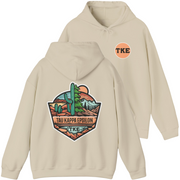 Sand Tau Kappa Epsilon Graphic Hoodie | Desert Mountains