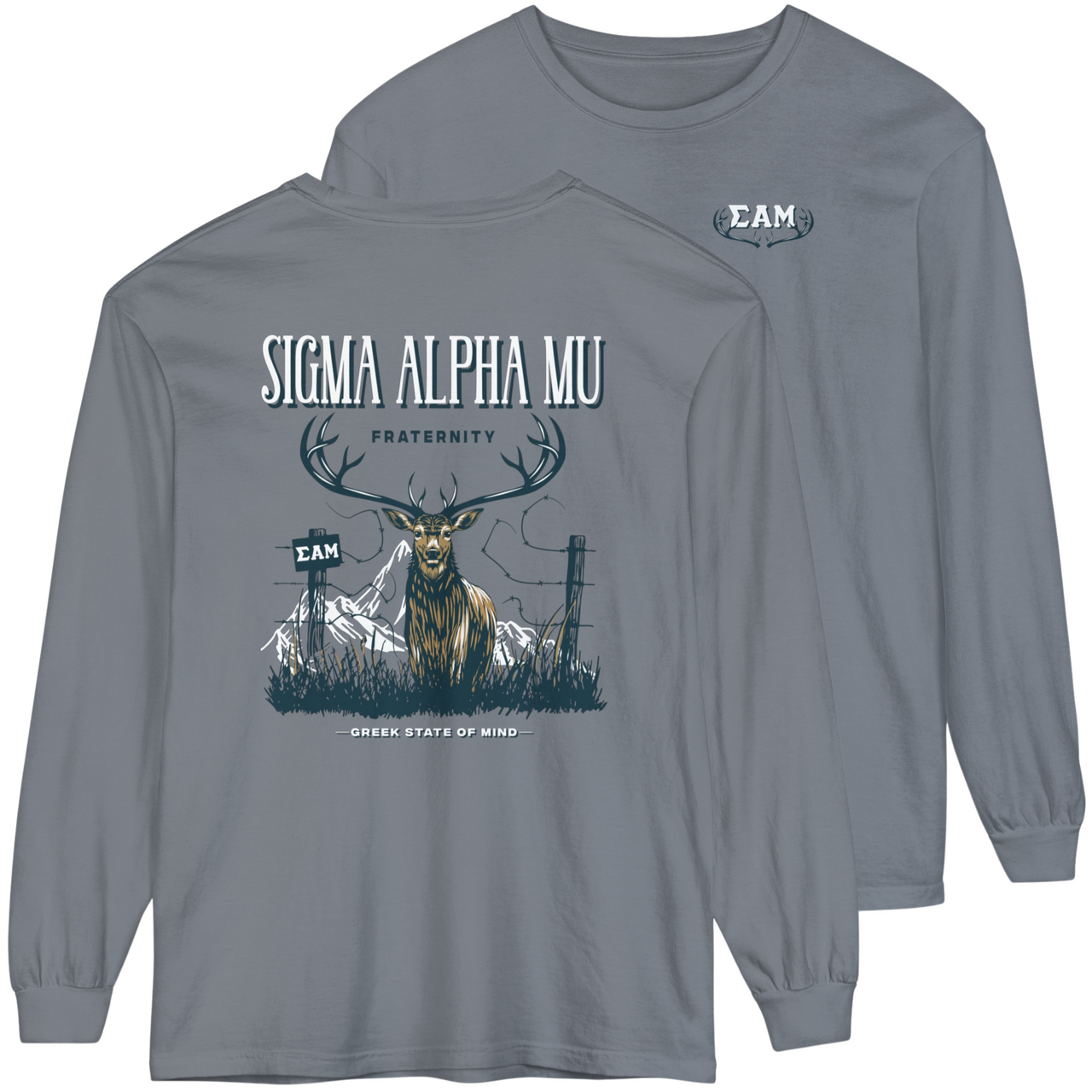 Sigma Alpha Mu Graphic Long Sleeve | Big Buck