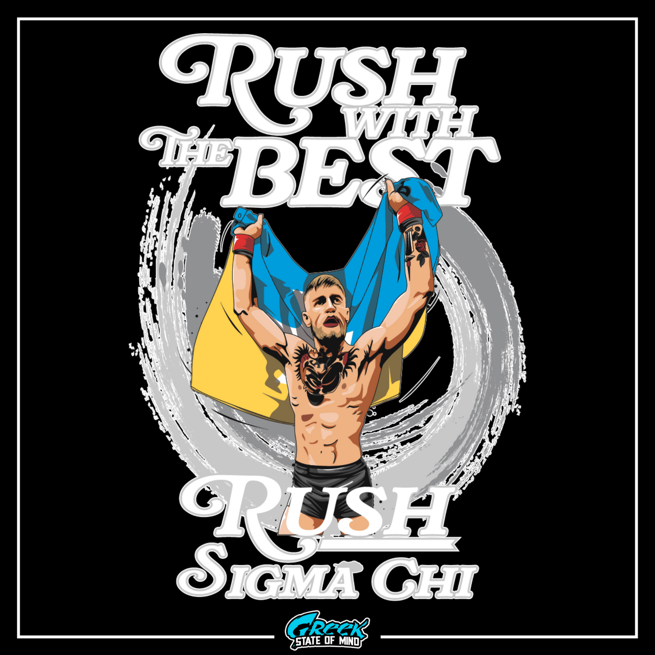 Sigma Chi Graphic Pocket T-Shirt | McGregor Rush with the Best