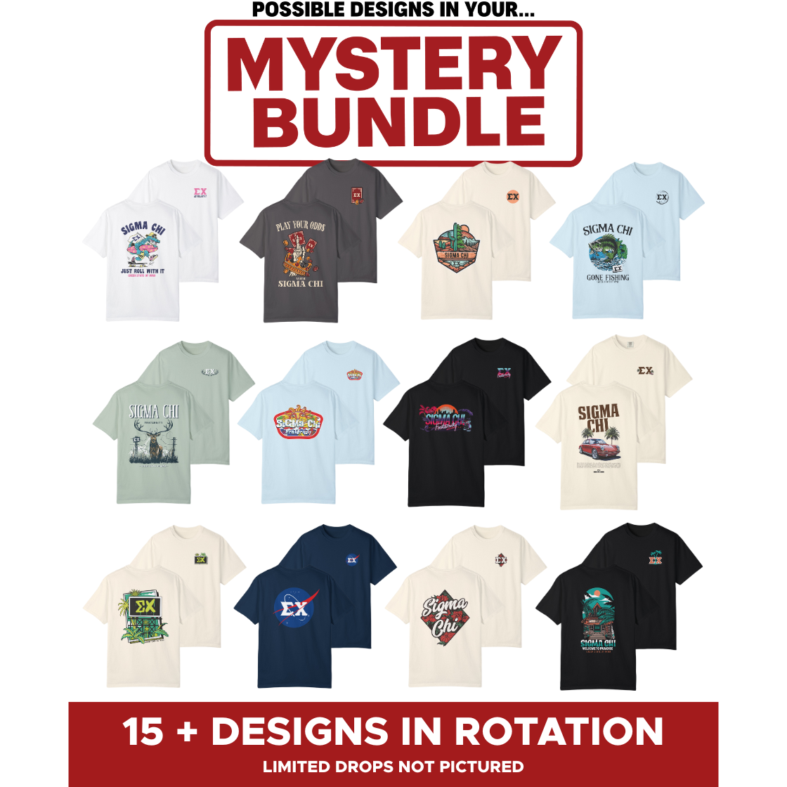Sigma Chi Mystery Bundle – 5 Surprise Items for $65