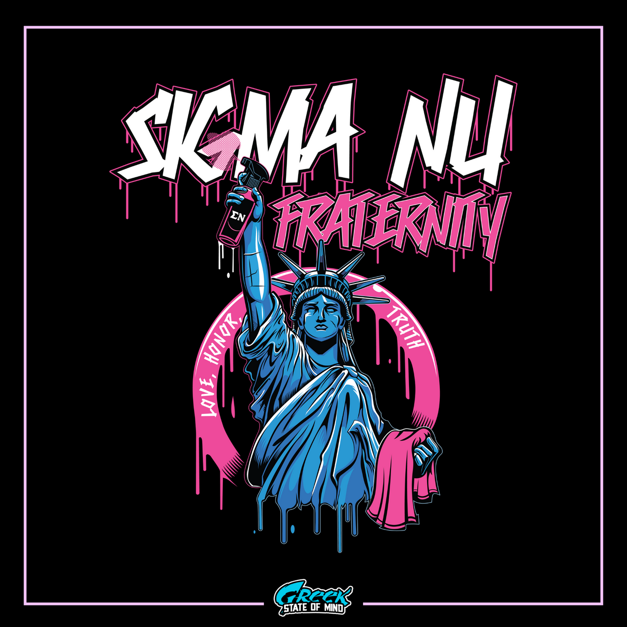 Sigma Nu Graphic Hoodie | Liberty Rebel