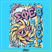 Sigma Phi Epsilon Graphic Hoodie | Fun in the Sun | SigEp Clothing - Campus Apparel design 