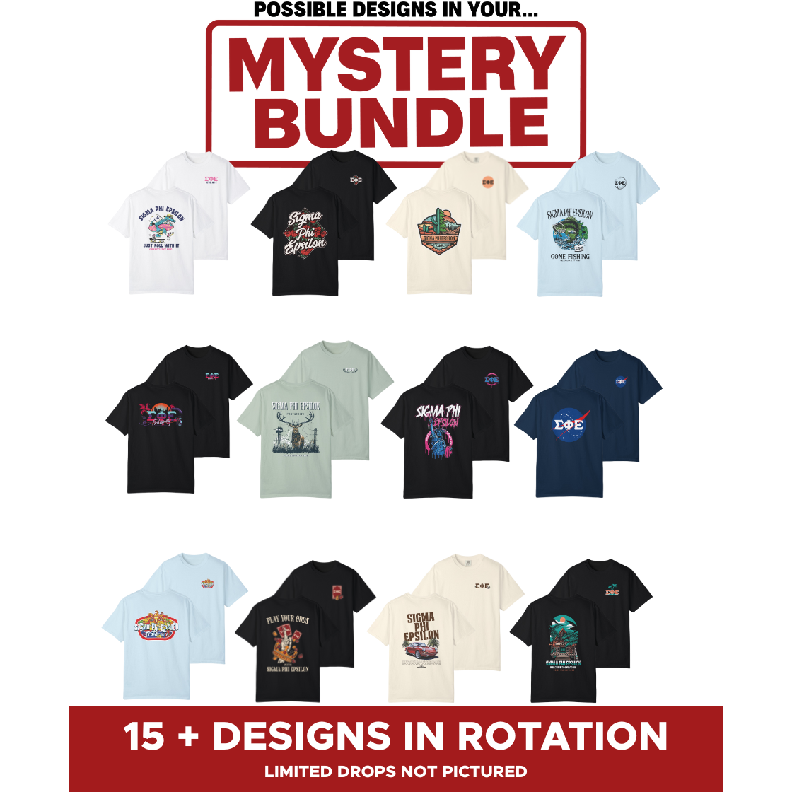 Sigma Phi Epsilon Mystery Bundle – 5 Surprise Items for $65
