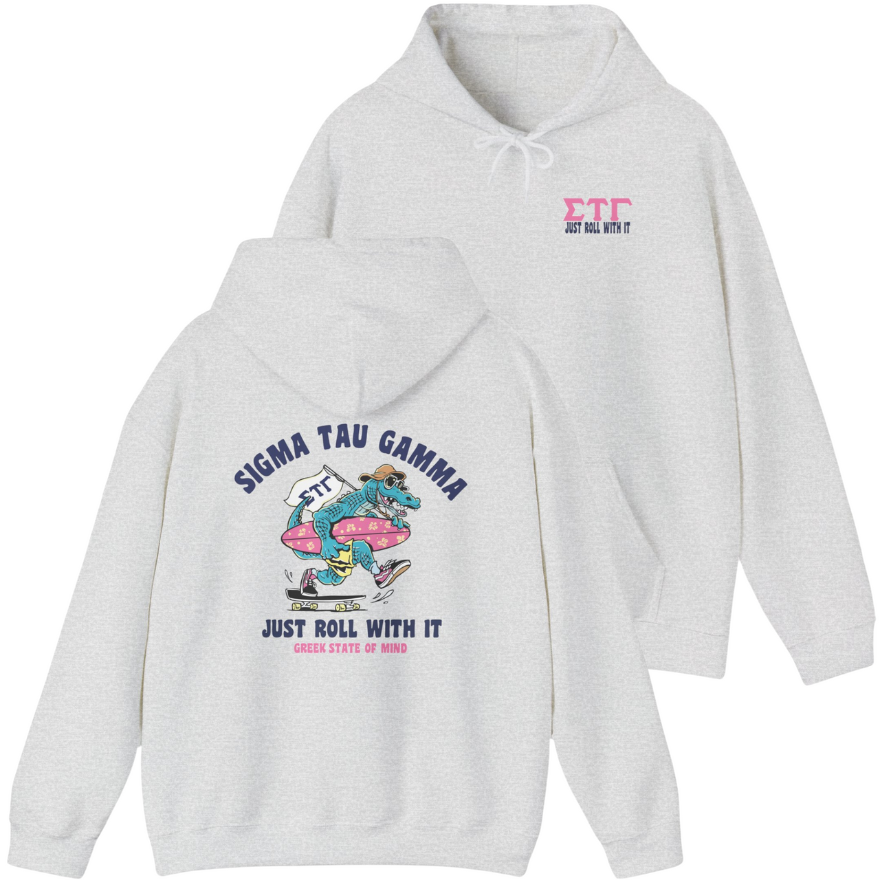 Sigma Tau Gamma Graphic Hoodie | Alligator Skater