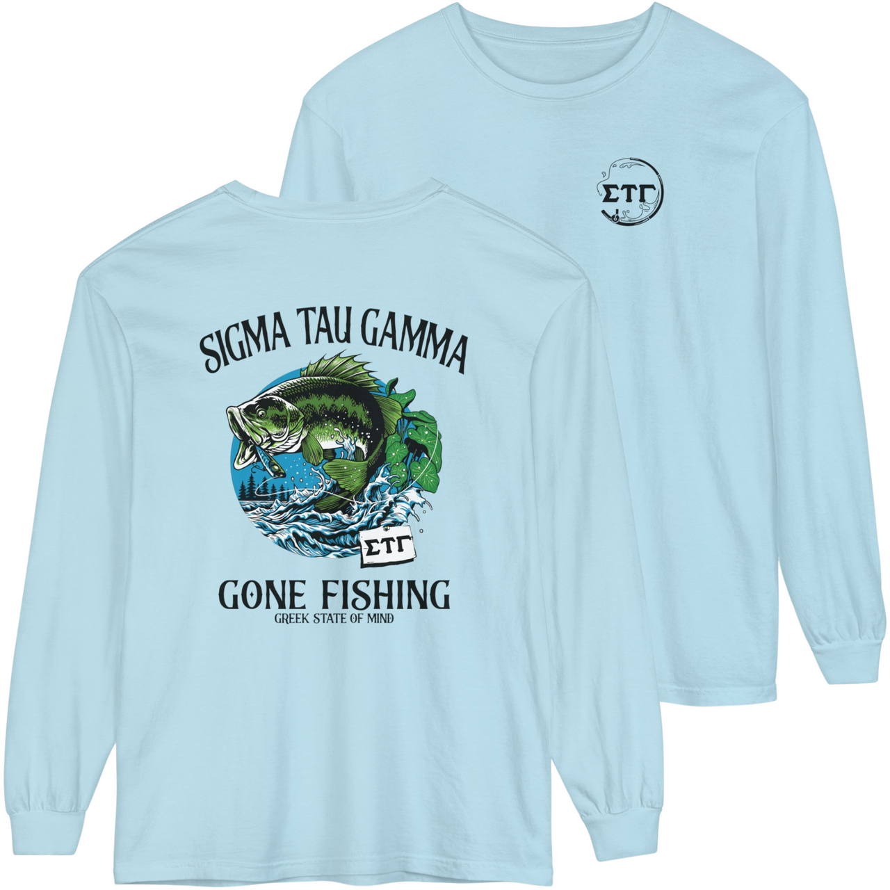 Sigma Tau Gamma Graphic Long Sleeve | Gone Fishing