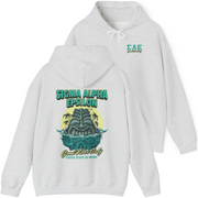 grey Sigma Alpha Epsilon Graphic Hoodie | Good Vibes Only