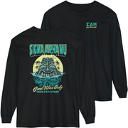 black Sigma Alpha Mu Graphic Long Sleeve | Good Vibes Only