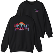 Black Sigma Alpha Mu Graphic Crewneck Sweatshirt | Jump Street