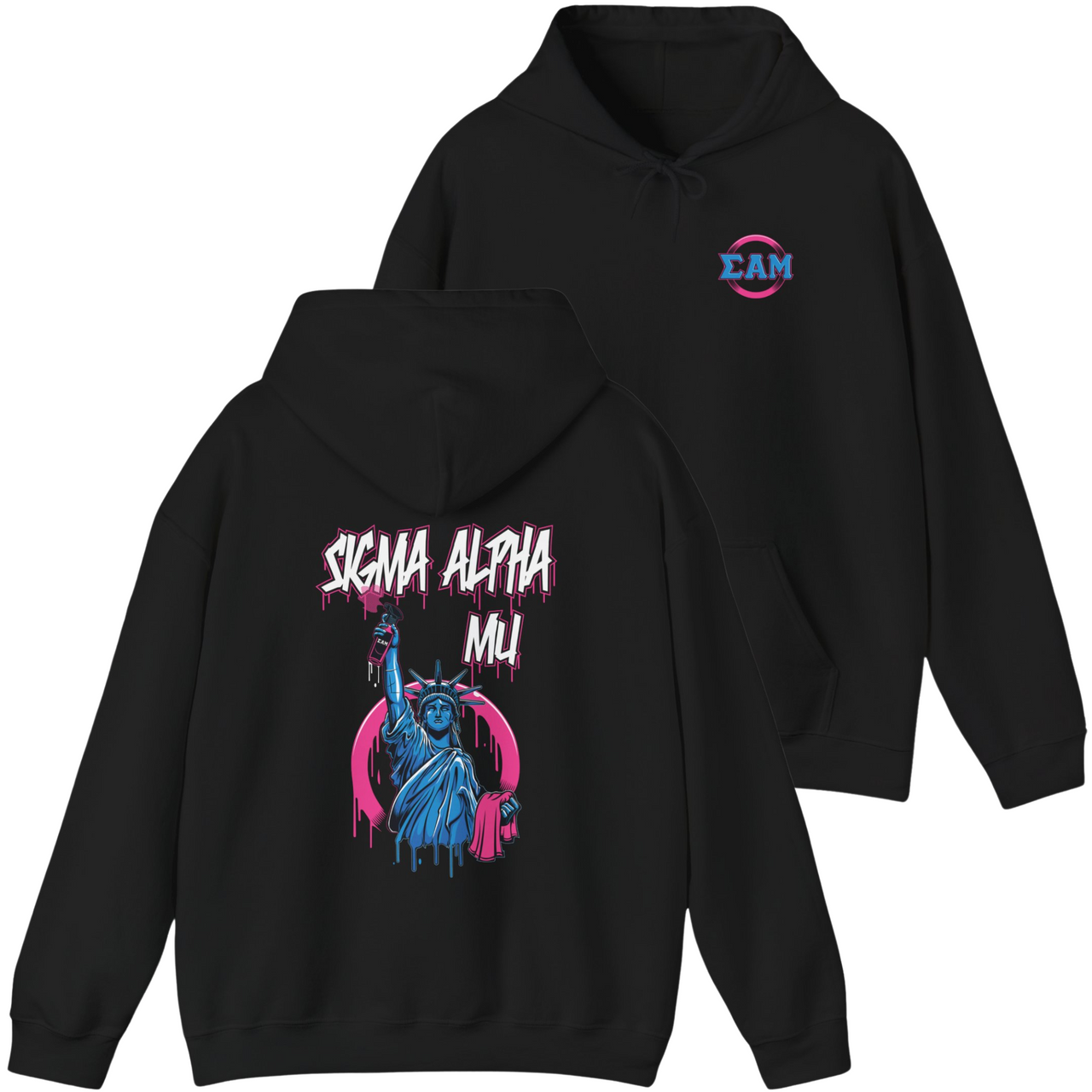 Sigma Alpha Mu Graphic Hoodie | Liberty Rebel