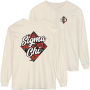 Ivory Sigma Chi Graphic Long Sleeve | Aloha