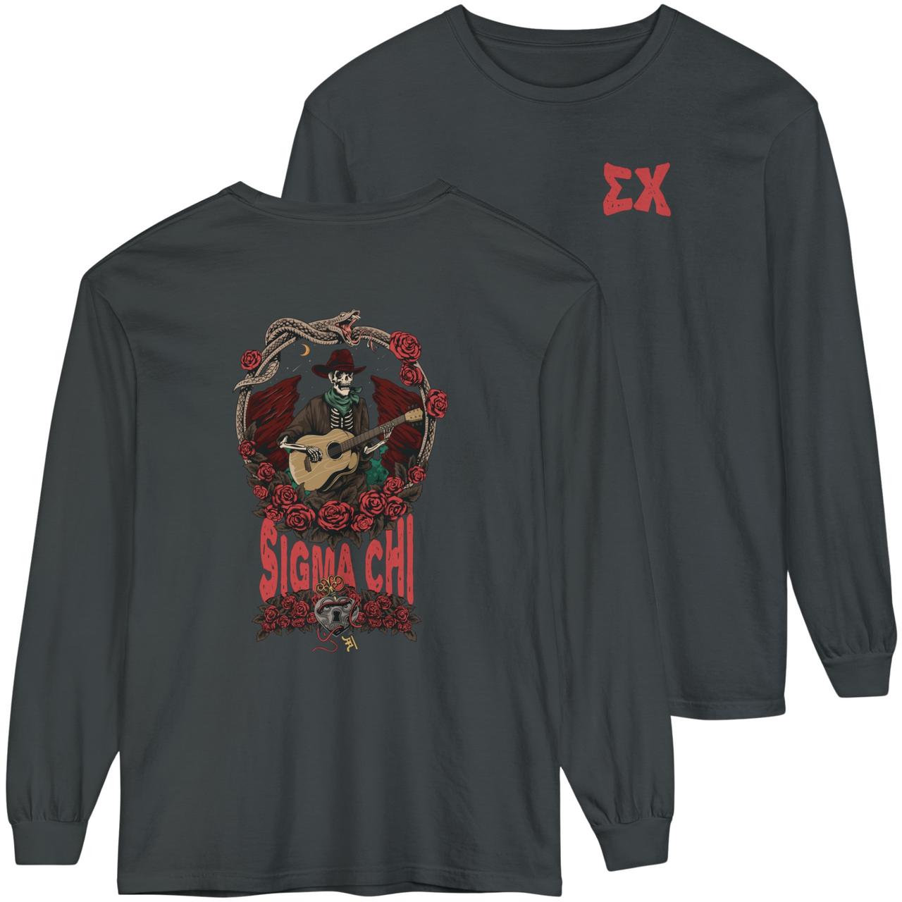 Sigma Chi Graphic Long Sleeve | Western Key