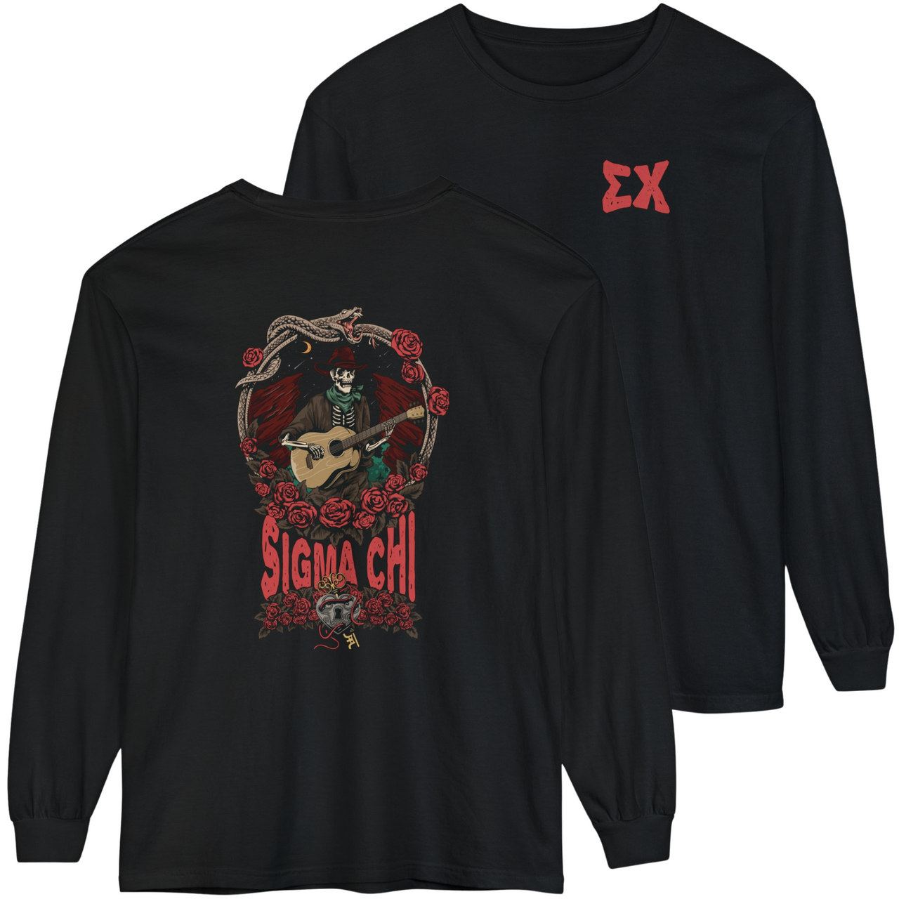 Sigma Chi Graphic Long Sleeve | Western Key