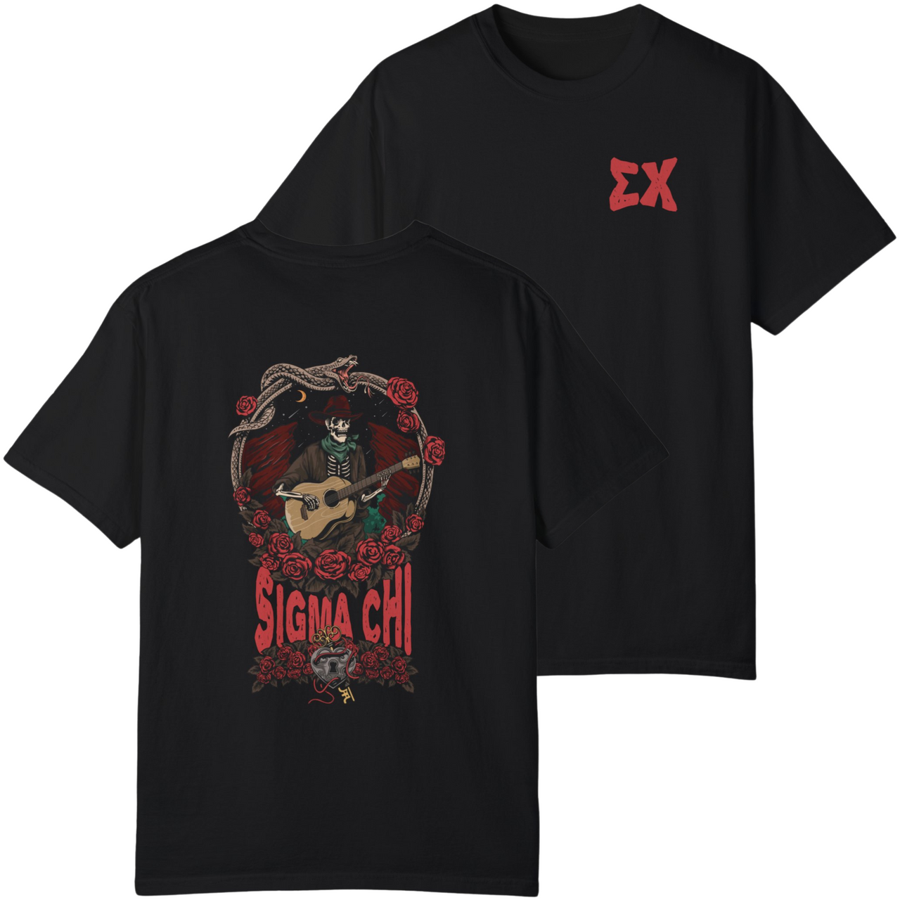 Sigma Chi Graphic T-Shirt | Western Key