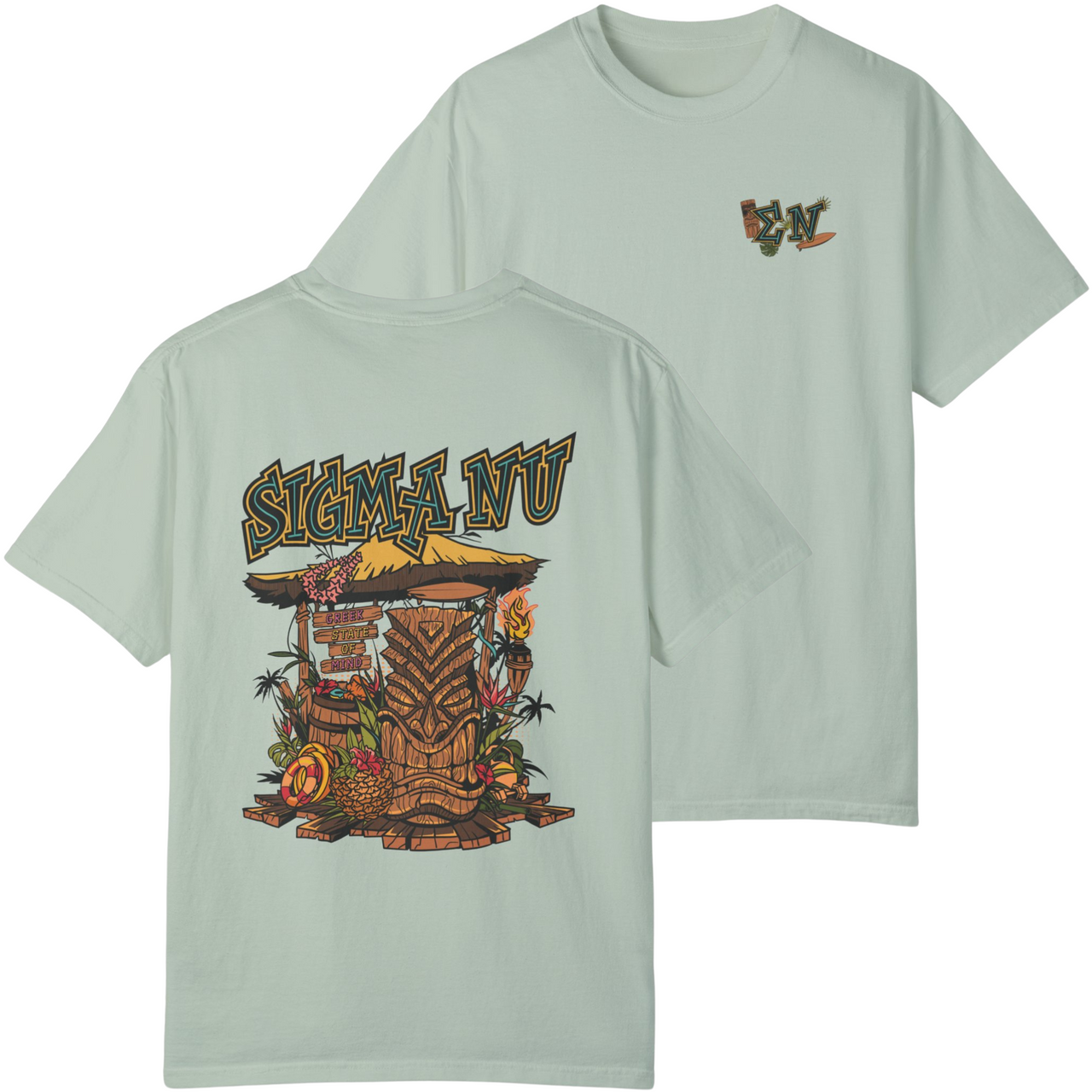 Bay Sigma Nu Graphic T-Shirt | Tiki Time