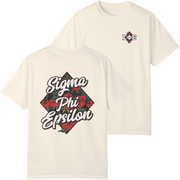 Ivory Sigma Phi Epsilon Graphic T-Shirt | Aloha