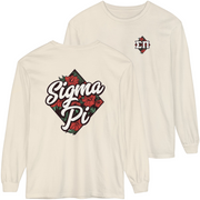 Ivory Sigma Pi Graphic Long Sleeve | Aloha