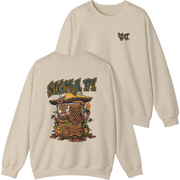 ivory Sigma Pi Graphic Crewneck Sweatshirt | Tiki Time