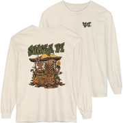 ivory Sigma Pi Graphic Long Sleeve | Tiki Time