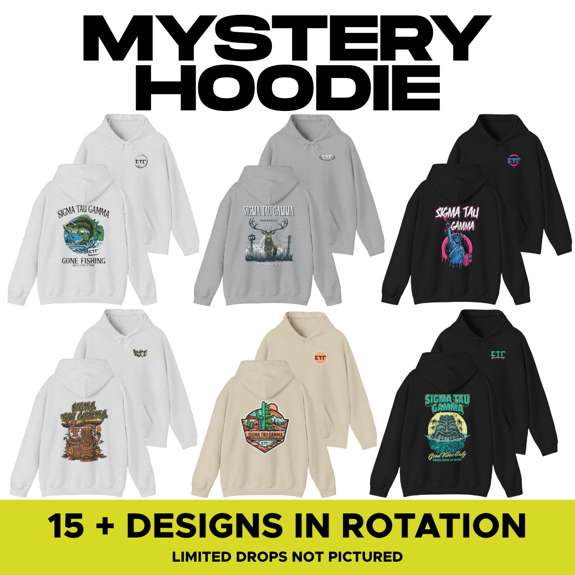 Sigma Tau Gamma Mystery Hoodie Sale