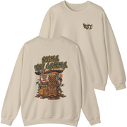 Brown Sigma Tau Gamma Graphic Crewneck Sweatshirt | Tiki Time