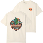 ivory Sigma Tau Gamma Graphic T-Shirt | Desert Mountains