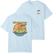 Chambray Alpha Tau Omega Graphic T-Shirt | Cool Croc