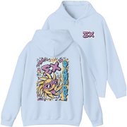 Blue Sigma Chi Graphic Hoodie | Fun in the Sun
