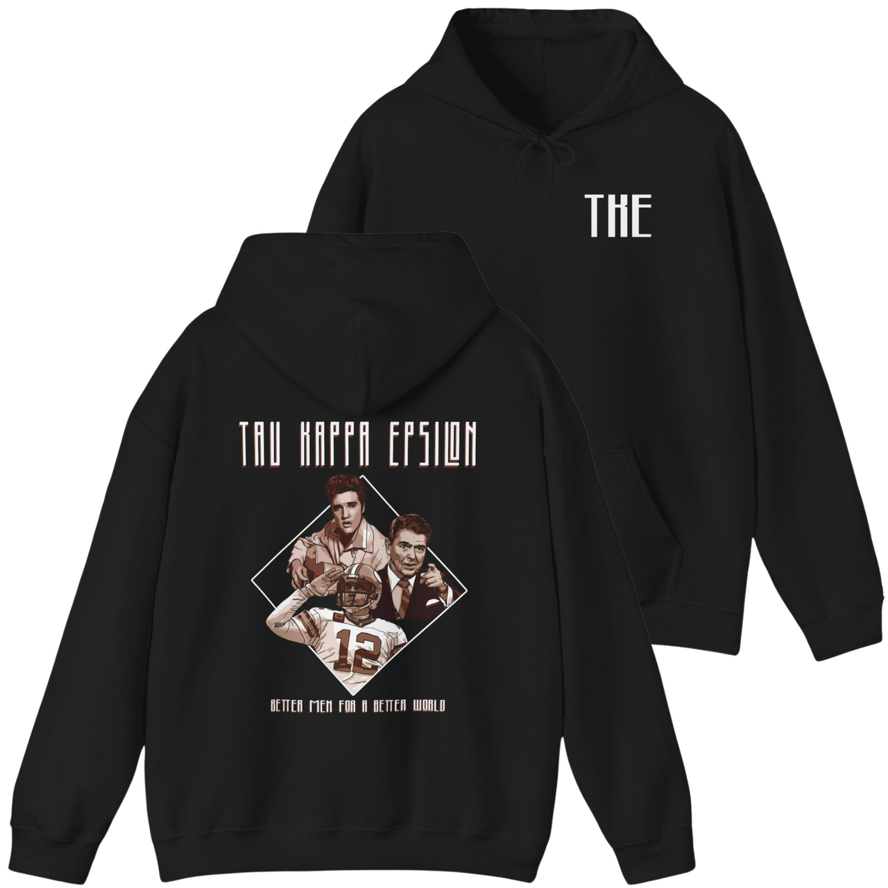 Tau Kappa Epsilon Graphic Hoodie | Famous Alumni